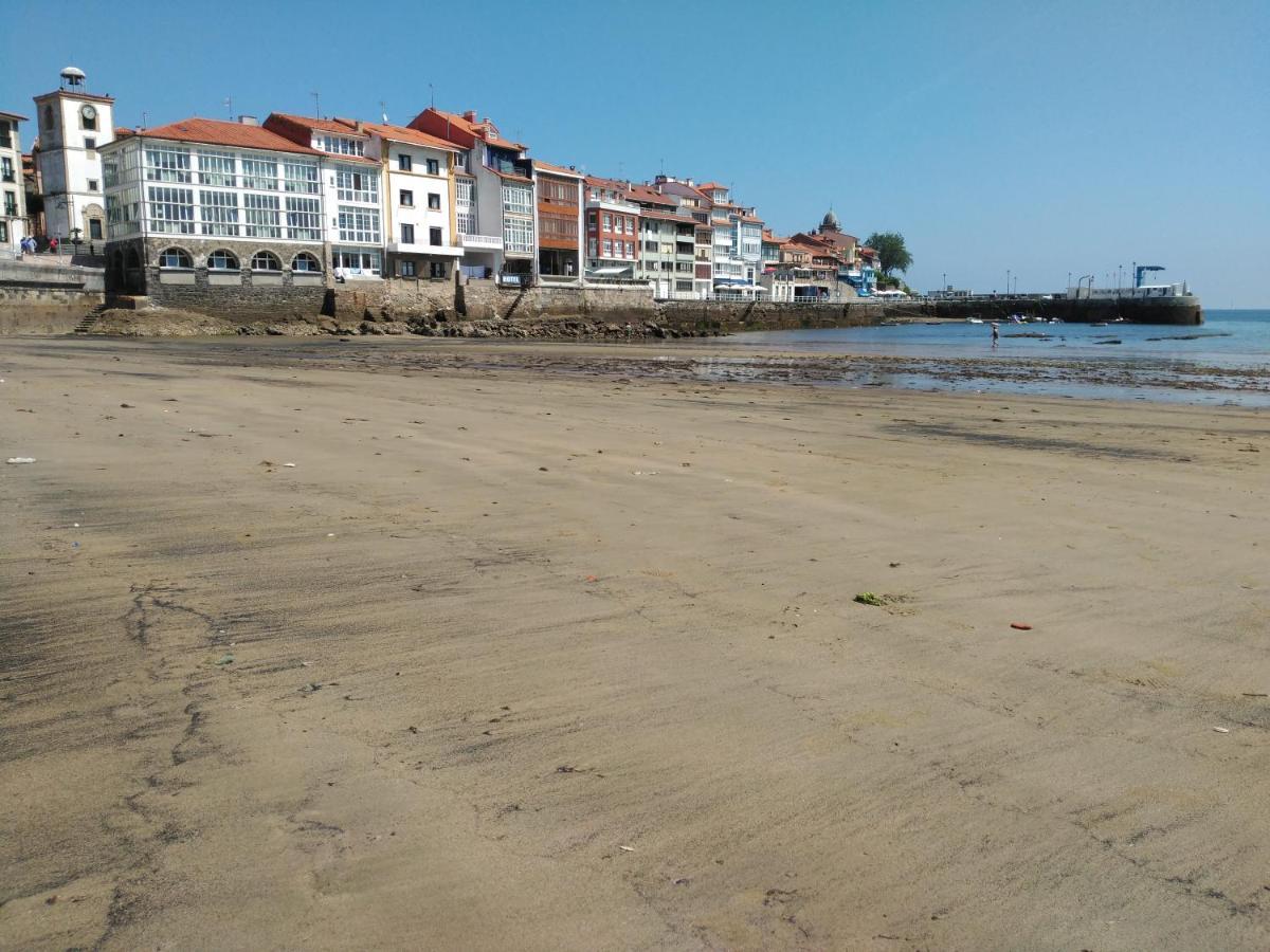 Apartamentos El Reloj Luanco Esterno foto